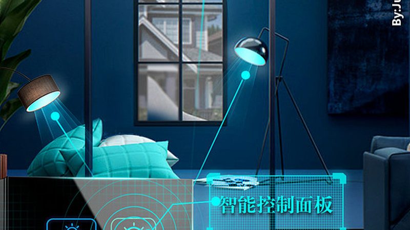 小户型智能家居系统通常包括以下几部分：